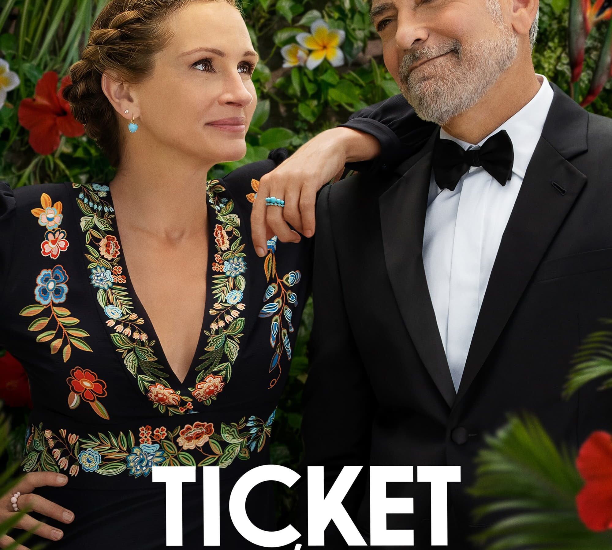 Poster for the movie "Ticket to Paradise"