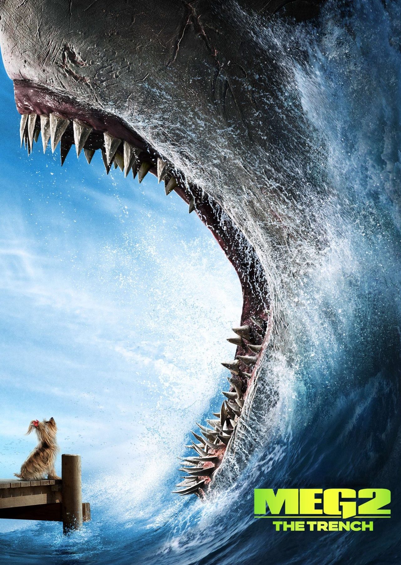 Poster for the movie "Meg 2: The Trench"