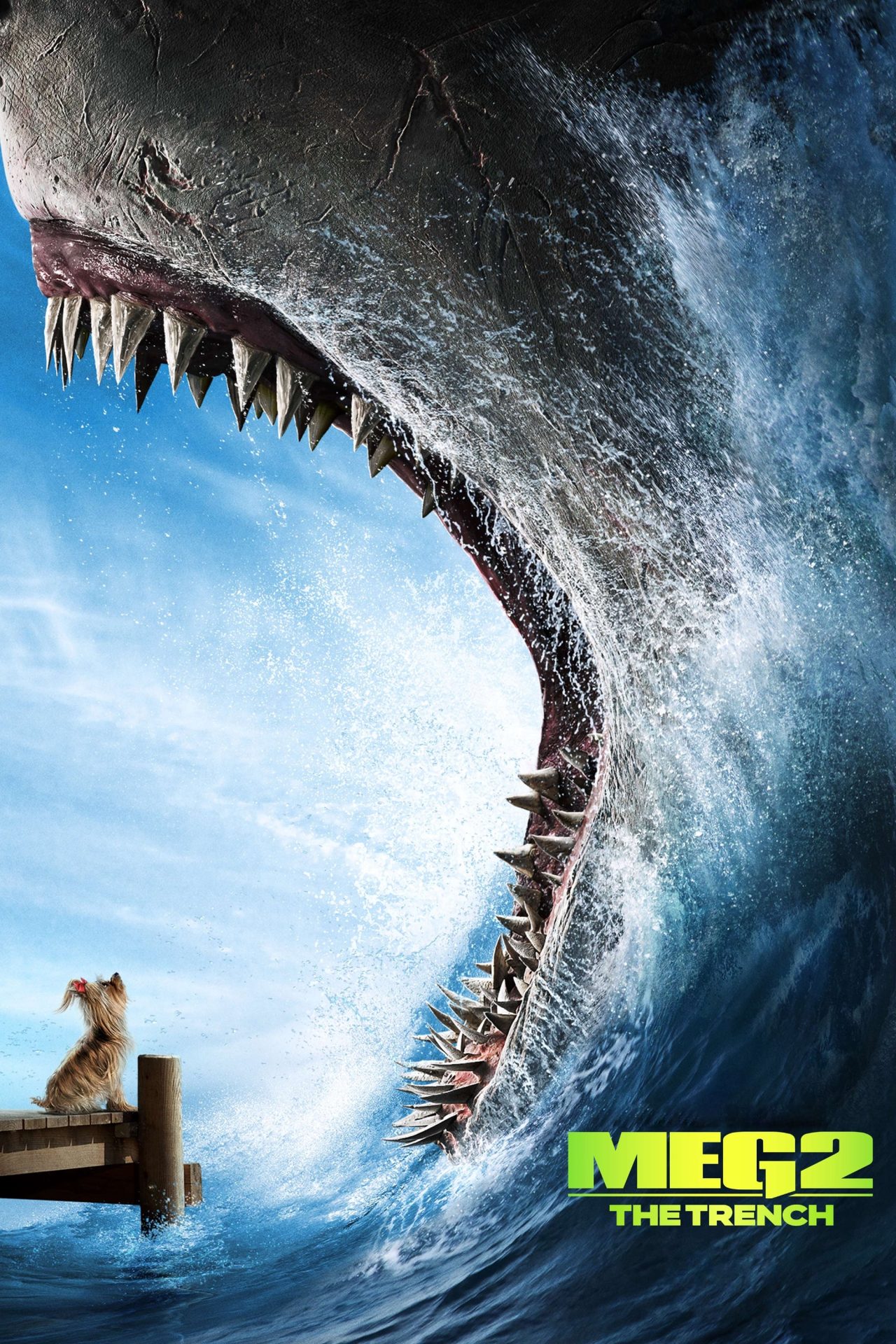 Poster for the movie "Meg 2: The Trench"
