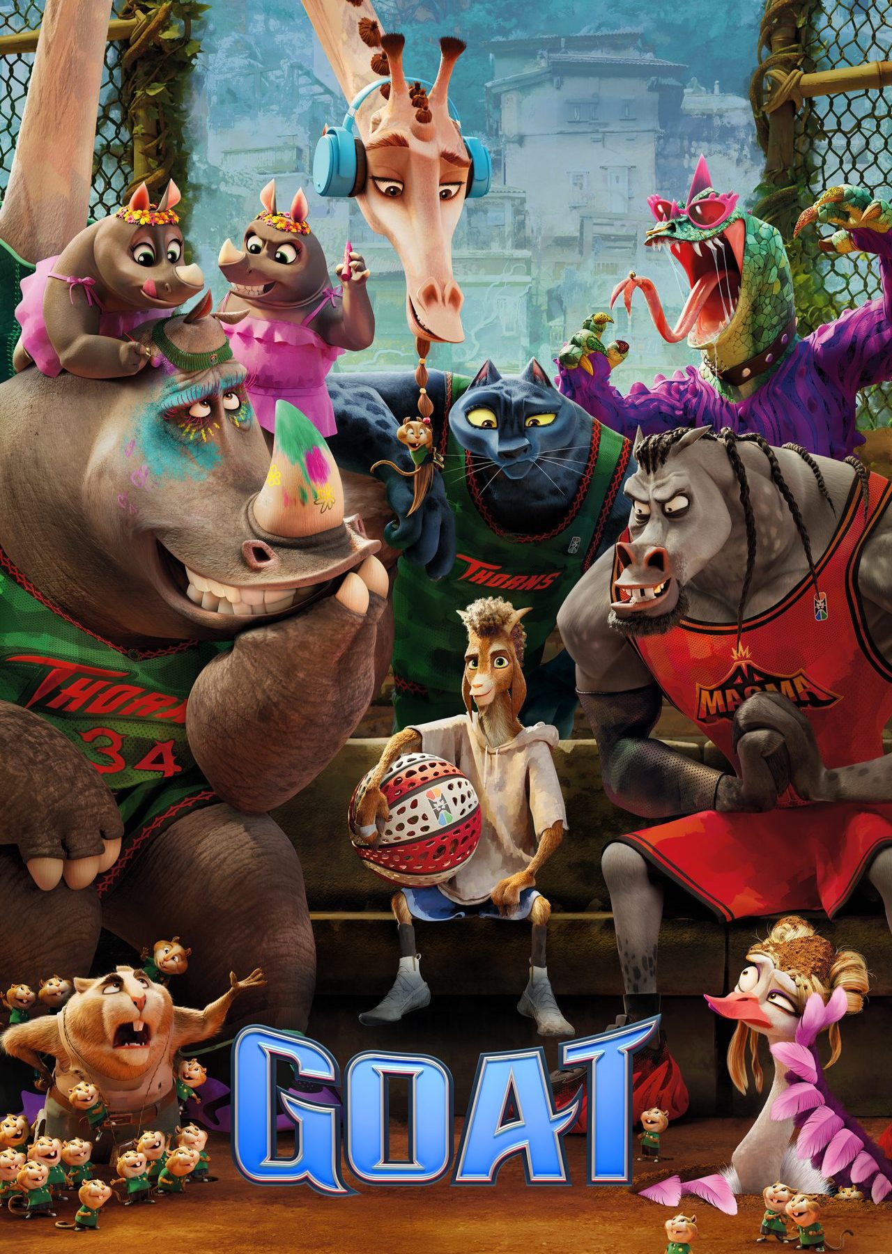 Poster for the movie "GOAT: Ο Δρομος Προς Την Κορυφη"