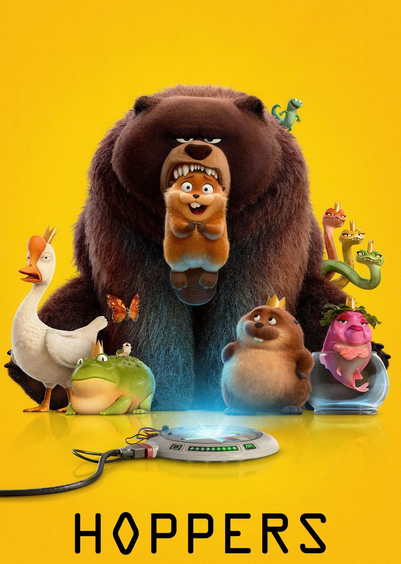 Poster for the movie "Hoppers"